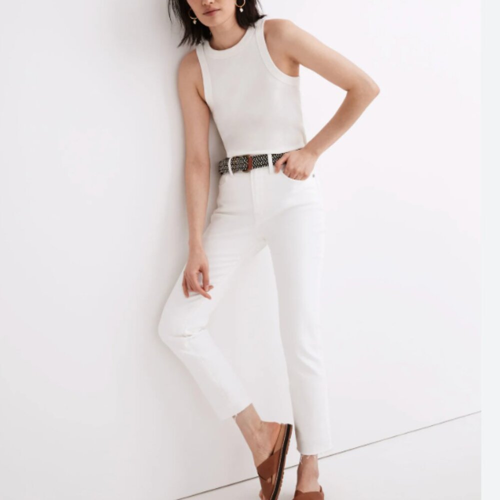White Madewell Perfect Vintage Jeans